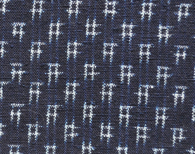 Kurume Fabric Tate-yoko gasuri (woven pattern)